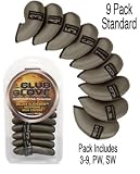 New! Club Glove Gloveskin Iron Covers - Standard Brushed Metallic