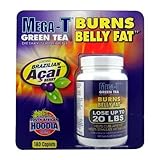 Mega-T Green Tea Supplement - Burns Belly Fat - 180 Caplets