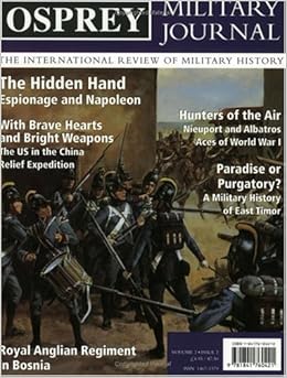 Osprey Military Journal Issue 2/2: Marcus Cowper: 9781841760421: Amazon ...