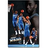 Washington Wizards John Wall Sports Poster Print - 22x34