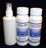 Power-MMS, lebensmittelreine MMS1-Tropfen, geprüft von Jim Humble, kindersicherer Verschluß mit integrierten Tropfer, Qualität made in germany MMS+ Activator je 100ml