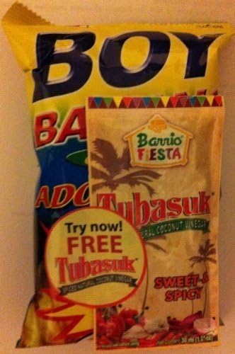 3-packs Boy Bawang, Cornick, ADOBO Flavor 100g Ea by KSK FOod Products [Foods]