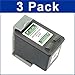 Remanufactured Ink Cartridge Replacement for HP 27 (3 Black 3 Pack)