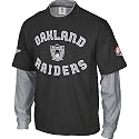 Oakland Raiders AFL Splitter Layered Long Sleeve T-Shirt