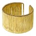 Wire Cuff Bracelet - Golden