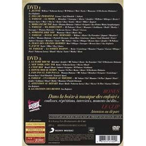 La boîte à musique des Enfoirés (Coffret 2 DVD)