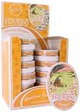 6 tins of Abbaye de Flavigny Oval Traditional Tin Anise Orange flower flavored drops ~ all natural, 1.8 oz