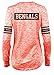 NFL Women's Space Dye Long Sleeve V-Neck Tee