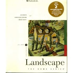 Autodesk Landscape: The Home Series, Release 2, for DOS by 
