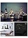 Bling2Bling DIY Fluorescent Wall Sticker Fashionable Living Room/Bedroom Wall Decals Romantic Lovers in London Bridge
