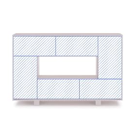 Argington Eiffel Bookcase -White by Argington