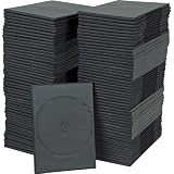 Vact 7mm Slim DVD Cases 100-pack
