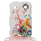 Blackberry Bold Touch 9900 / 9930 Crystal Rubber Case Cover White Autumn Fl ....