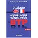 Lexique anglais-fran�ais et fran�ais-anglais du BTP