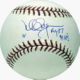 Mark McGwire Autographed MLB Baseball - With ROY 87 49 HR Inscription