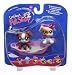   - Littlest Pet Shop Pet Pair Boxer Dogs with basket Figures (RARE)