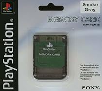 Official Sony Playstation Memory Card - Smoke Grey