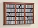 Office Products : Prepac Cherry Large Capacity Hanging Wall Media (DVD,CD,Games) Storage