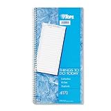 51SVEWjYx0L. SL160  TOPS Daily Agenda/Things To Do Form, Carbonless 2 Part, 5.5 x 11 Inches, 50 Sets per Pad