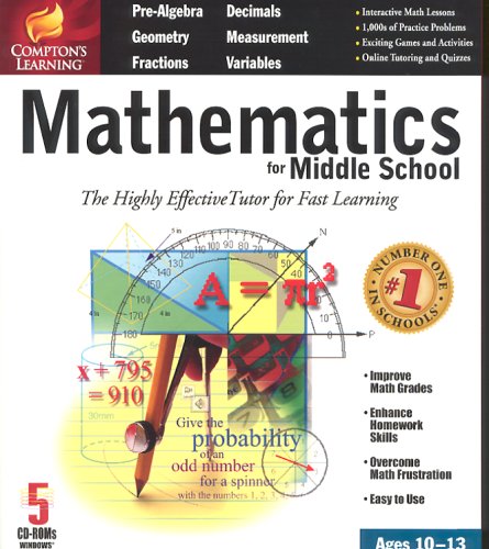 Software: Compton's Learning. Middle School Mathematics