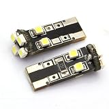 Banggood 2PCS Wholesale T10 W5W 194 927 161 CANBUS 8 SMD LED Side Light Bulb