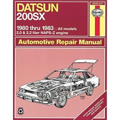 Datsun 200SX 1980-83 Owner's Workshop Manual (USA service & repair manuals)