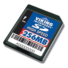Viking InterWorks 256MB High Speed Secure Digital Card 66X Read 66X Write