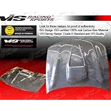 00LXIS34DGF-010C-Lexus IS-Series 00-05 4dr ViS Racing G Force Carbon Fiber Hood by ViS Racing Sports