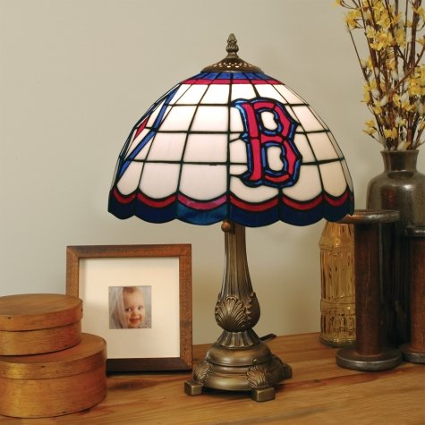 Tiffany Table Lamp - Boston Red Sox