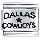 Dallas Cowboys Football Italian Charm Bracelet