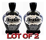 Lot of 2 Obsidian 30x Bronzer Tanning Lotion 13.5 Oz By Designer Skin