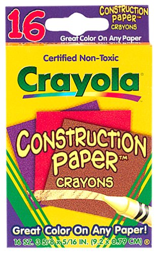 BIN525816 - Crayola Construction Paper Crayons