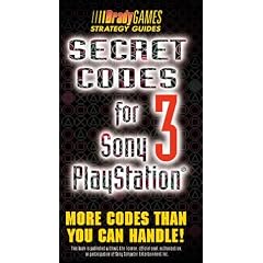 Secret Codes for Sony PlayStation, Volume 3 (Official Strategy Guides) (Vol 3)