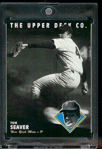 1994 Upper Deck All Time Heroes # 180 Tom Seaver New York Mets Baseball Card- Mint Condition - Shipped In Protective ScrewDown Display Case!
