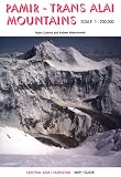Pamir-Trans Alai Mountains, Scale 1:200,000, Central Asia-Tajikistan, Map-Guide