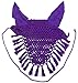 Intrepid International Fancy Ear Nets for Horses, Purple