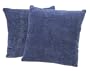 Arlee Woven Chenille 18-Inch Decorative Pillow 2-Pack, Wedgwood Blue