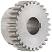 Boston Gear Spur Gear, 14.5 Pressure Angle, Steel, Inch, 16 Pitch