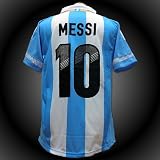 サッカーユニフォーム 【2012モデル】 ◆アルゼンチン代表 ホーム　リオネル・メッシ 背番号10 ◆レプリカサッカーユニフォーム ◆大人用 M