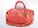 Coach Madison Patent Leather Sabrina Coral Handbag 12498
