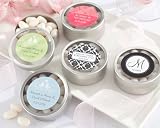 Simply Sweet Round, Personalized Candy Tin set of 12 (Set of 48)