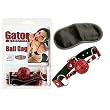 California Exotics / Swedish Erotica Gator Restraints Ball Gag Adult Sex Toy Kit