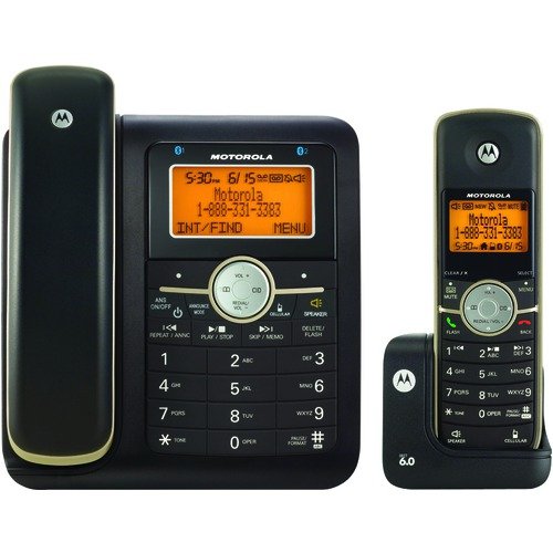 MOTOROLA L512CBT DECT 6.0 Corded/Cordless Phone System with Bluetooth? Technology