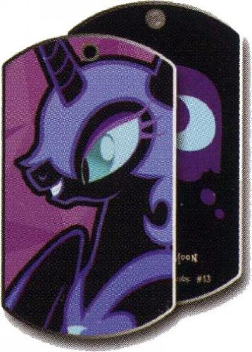 2013 MY LITTLE PONY DOG TAGS - #13 - Nightmare Moon