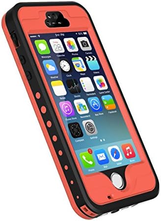 MOBPROOF The Newest Virsion Waterproof Case For Iphone5S Orange