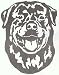 Dog Rubber Stamp - Rottweiler - 13I