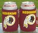 2 Washington Redskins Beer Can Koozies NFL