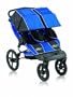 Baby Jogger Summit 360 Double Jogging Stroller, Royal Black