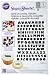 Wilton Black and White Alphabet Sugar Sheet