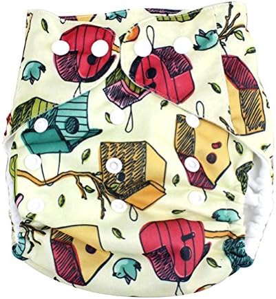HAQILA Printing Washable TPU Tarpaulin Baby Cloth Diapers Wooden Nest